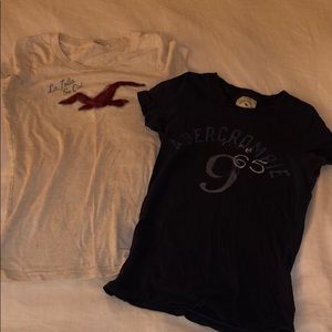 Hollister & Abercrombie Tshirt Bundle